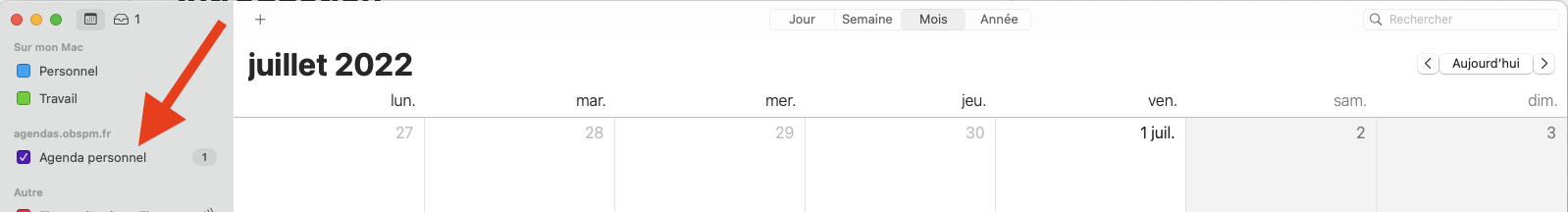 copie d'écran préférences systèmes